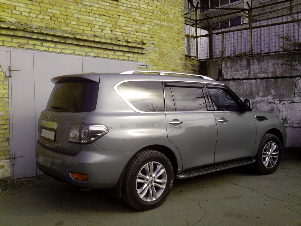 Удаление кислородных датчиков и чип-тюнинг Nissan Patrol Y62 2013