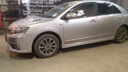 Toyota Allion 1800 — чип-тюнинг