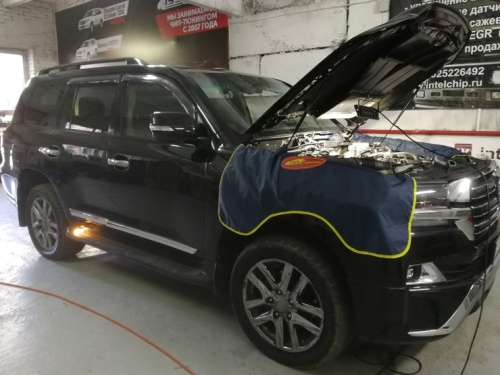 Toyota Land Cruiser 200 TDI — отключение EGR и чистка впуска