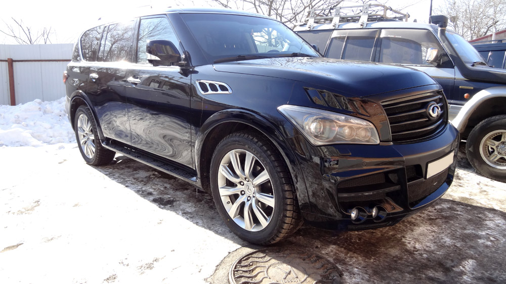 INFINITI QX80 — чип-тюнинг и EURO2
