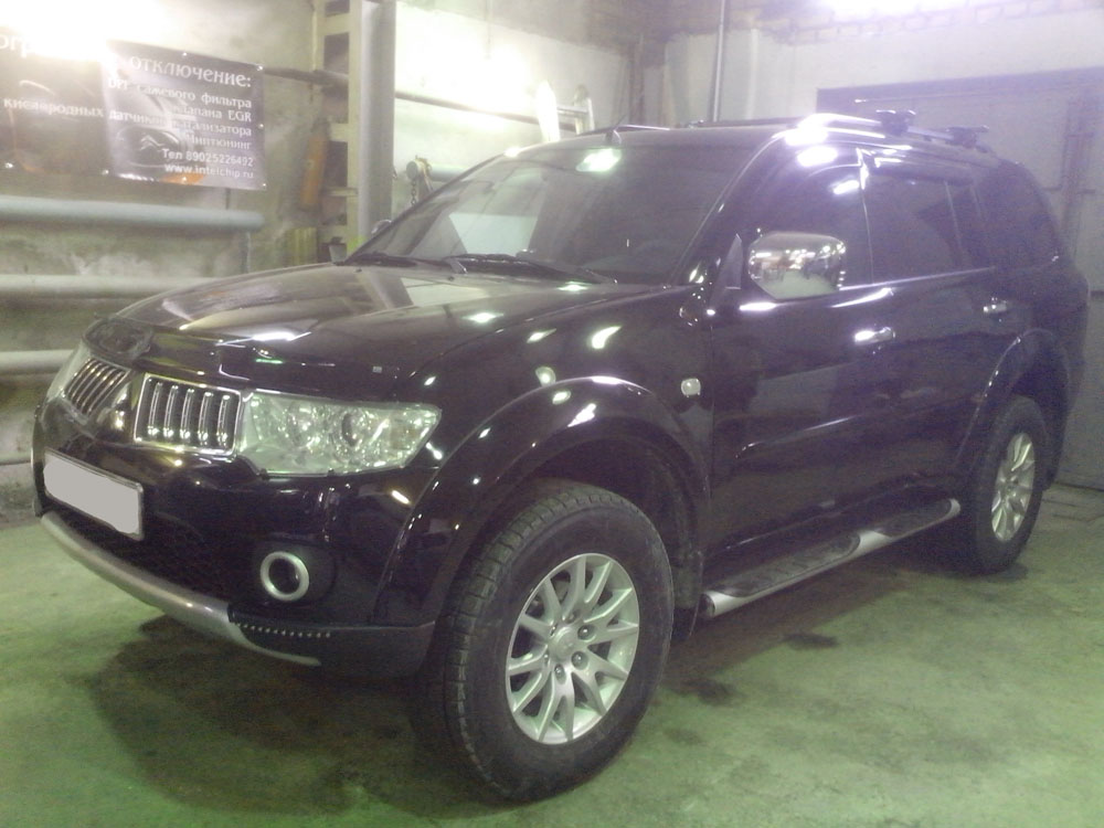 Чип тюнинг Pajero Sport 3L бензин